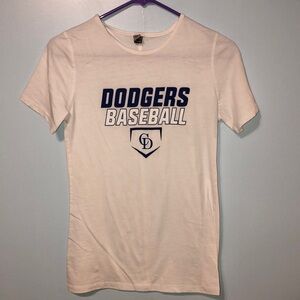 Dodgers baseball short sleeve tee shirt size small